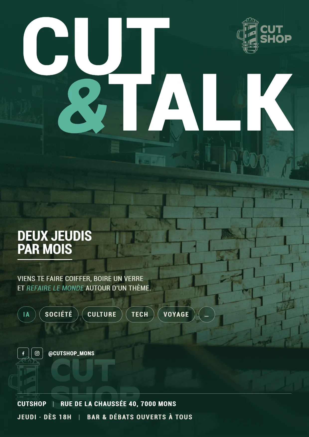 Cut&Talk — Affiche officielle